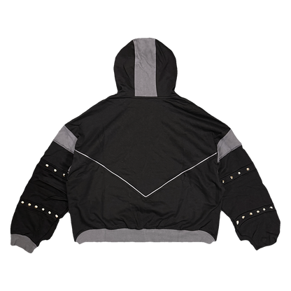 Black Warrior Zip Hoodie