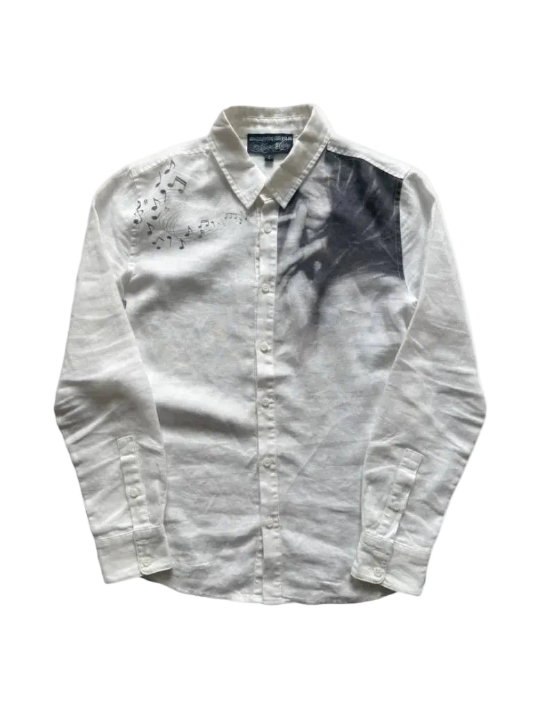Notes Button Shirt
