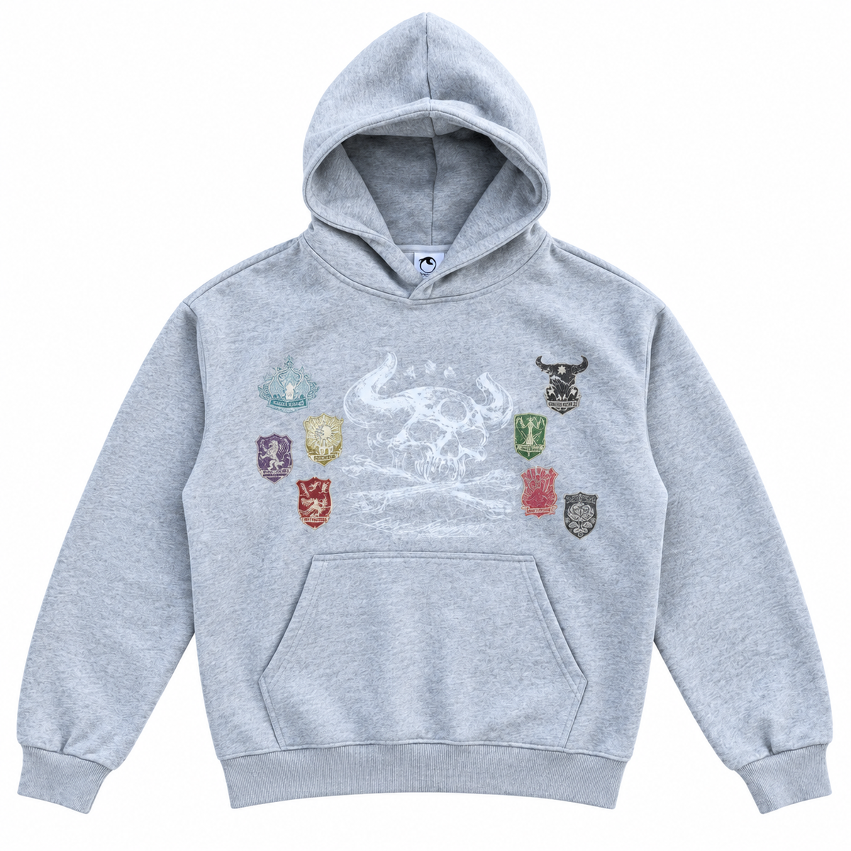 Squad Emblem Hoodie - Gray