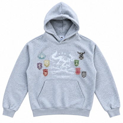 Squad Emblem Hoodie - Gray