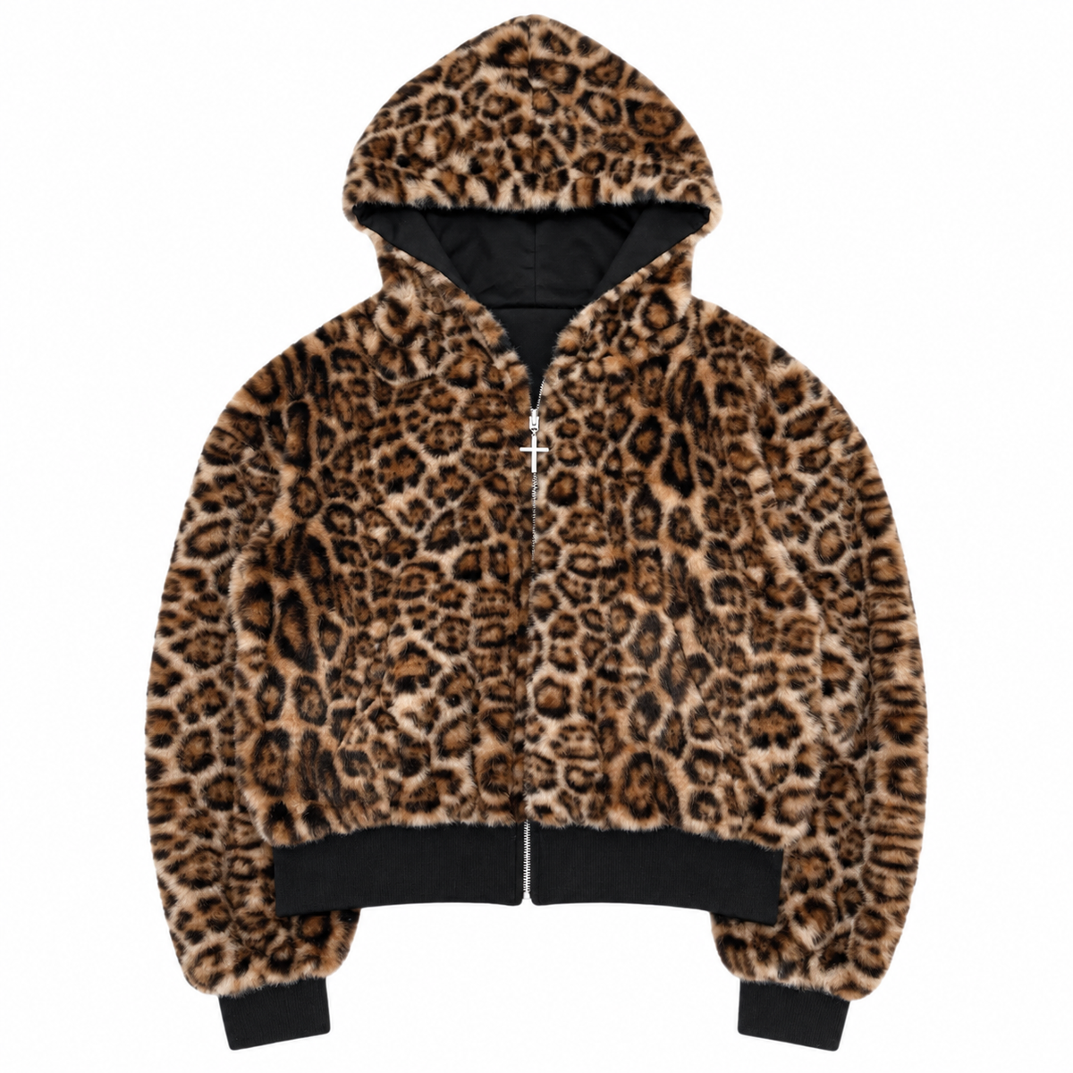 Black / Brown Leopard — Leopard reverse
