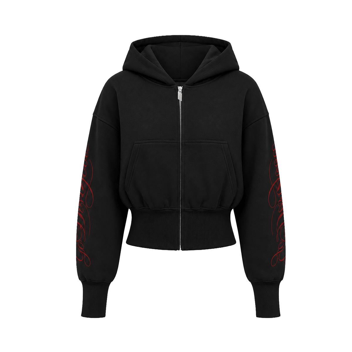 Leopard Script Set - Hoodie - Black