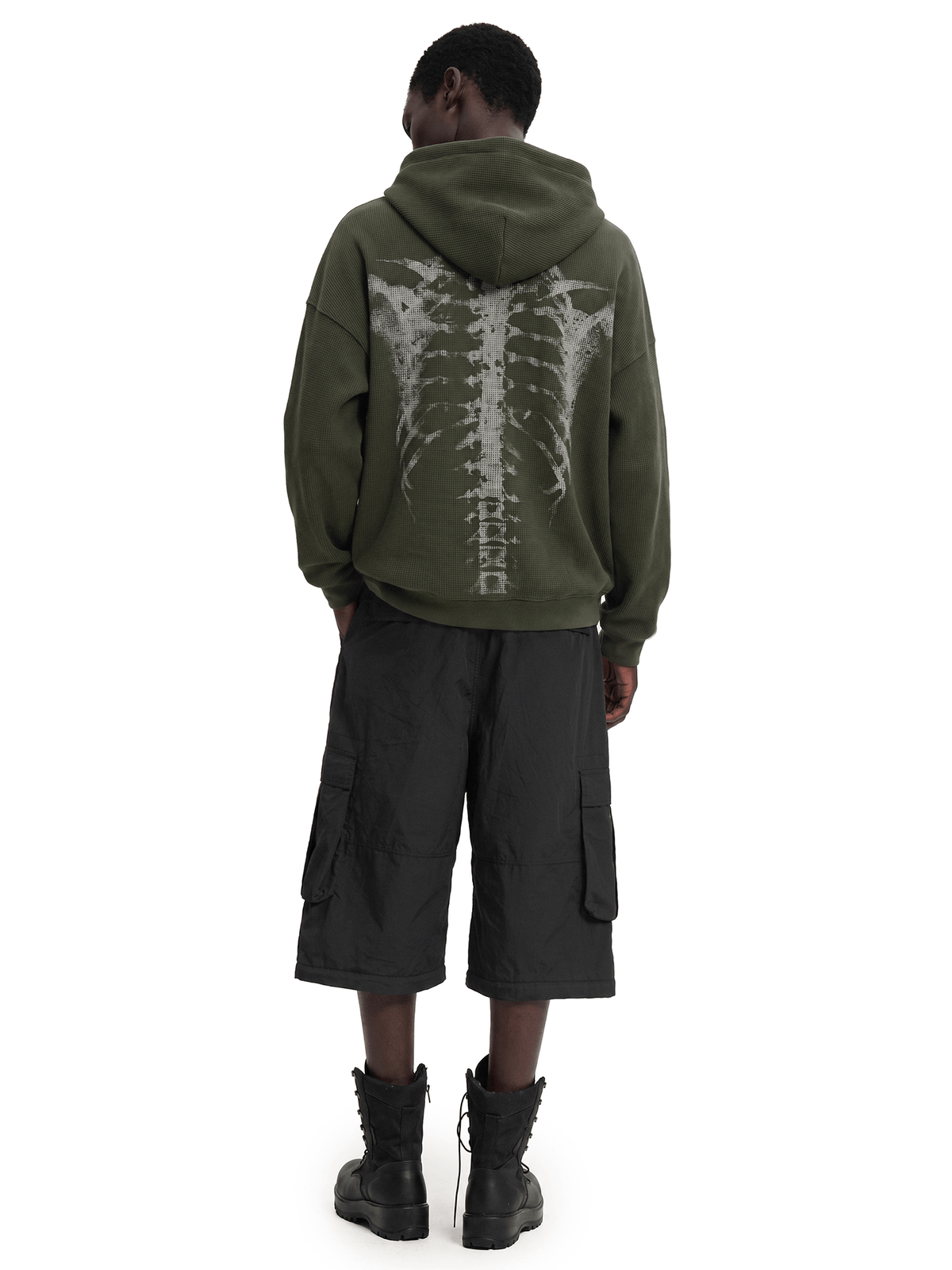 Skeleton Hoodie - Hoodie - Green