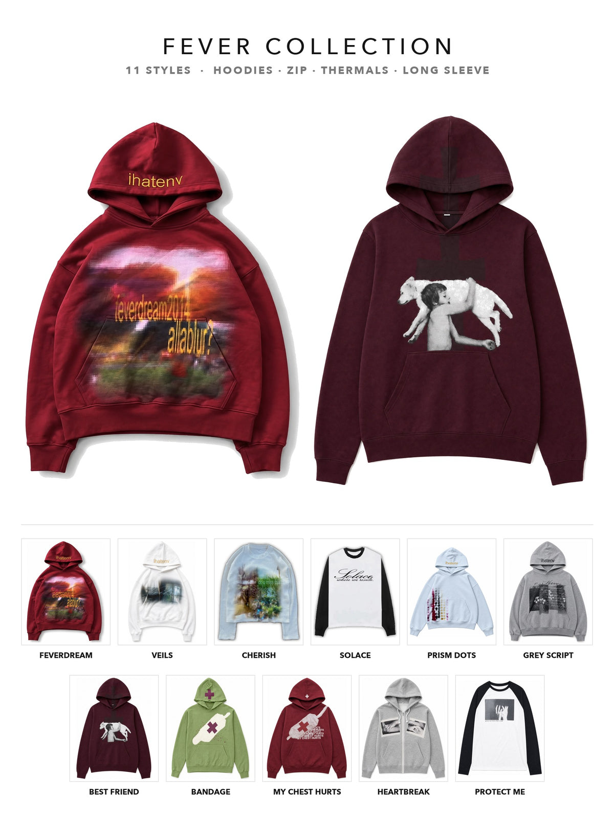 Fever Collection - all 11 styles