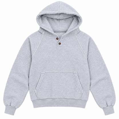 Henley — Heather Gray — Front