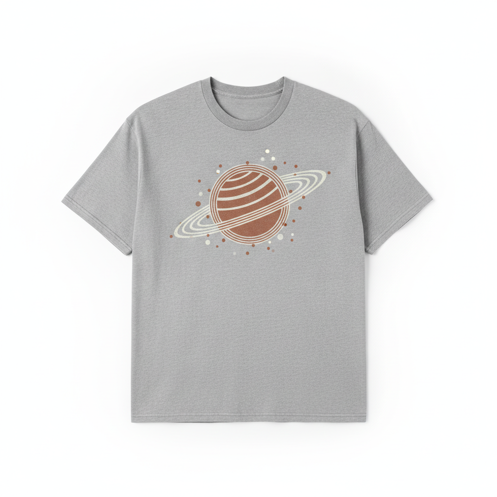 Orbit Tee - Washed Grey