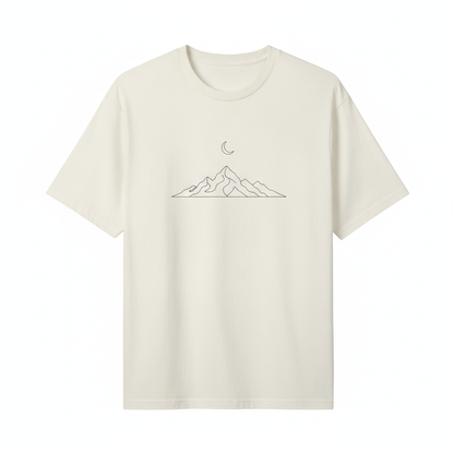 Ridge Line Tee - Cream