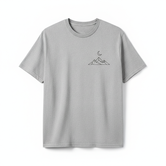 Ridge Line Tee - Washed Grey