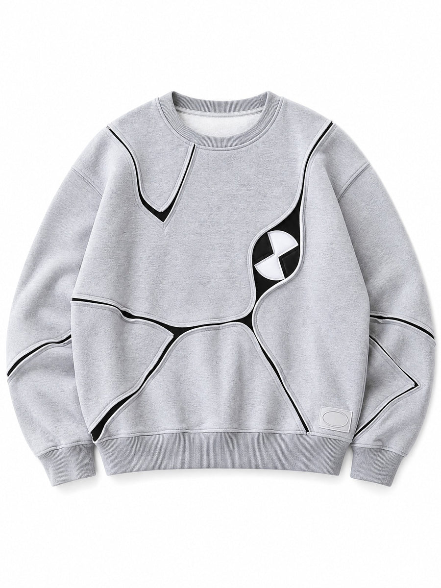 Shattered Panel Crewneck