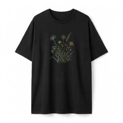 Wildflower Tee - Black